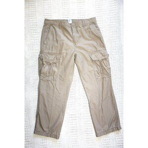 The North Face men Cargo Pants Size 36 outdoor tactical Khakis pockets Cotton